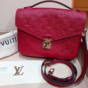 💎✨LIKE NEW✨💎 Louis Vuitton Empriente Red Metis Pouchette